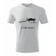 Your -  printed T-shirt with motive of a sport aircraft, of your choice and your text